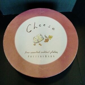 Pottery Barn Assorted Cocktail Plates